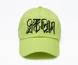 STIGMA(スティグマ)  PLUMB WASHED BASEBALL CAP NEON GREEN