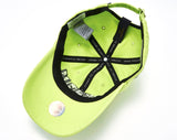 STIGMA(スティグマ)  PLUMB WASHED BASEBALL CAP NEON GREEN