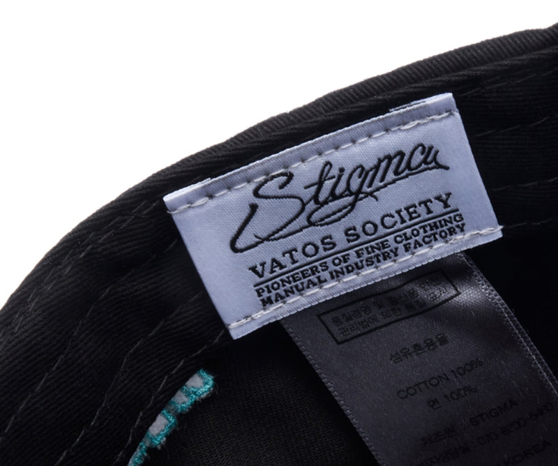 STIGMA(スティグマ)  SCREW WASHED BASEBALL CAP BLACK