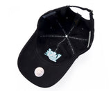 STIGMA(スティグマ)  SCREW WASHED BASEBALL CAP BLACK