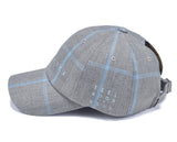 STIGMA(スティグマ)  GL CHECK BASEBALL CAP BLUE GREY