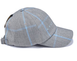 STIGMA(スティグマ)  GL CHECK BASEBALL CAP BLUE GREY