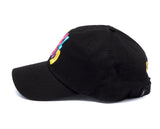 STIGMA(スティグマ)  MULTIPLE COLOR WASHED BASEBALL CAP BLACK