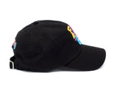 STIGMA(スティグマ)  MULTIPLE COLOR WASHED BASEBALL CAP BLACK