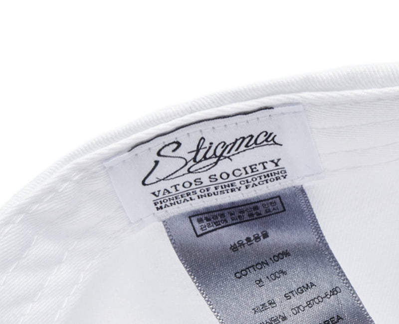 STIGMA(スティグマ)  MULTIPLE COLOR WASHED BASEBALL CAP WHITE
