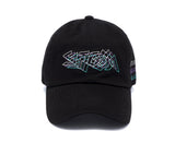 STIGMA(スティグマ)  DOTTED LINE WASHED BASEBALL CAP BLACK