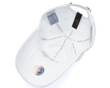 STIGMA(スティグマ)  DOTTED LINE WASHED BASEBALL CAP WHITE