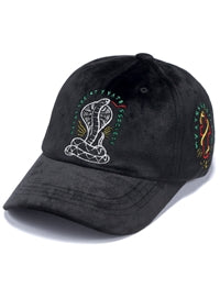 STIGMA(スティグマ)  CLASSIC VELVET BASEBALL CAP BLACK