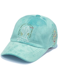 STIGMA(スティグマ)  CLASSIC VELVET BASEBALL CAP BLUE GREEN