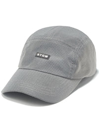 STIGMA(スティグマ)  REFLECTIVE PUNCHED RUBBER CAMP CAP GREY