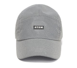 STIGMA(スティグマ)  REFLECTIVE PUNCHED RUBBER CAMP CAP GREY