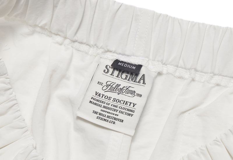 STIGMA(スティグマ)   STGM TECH SHORT PANTS WHITE