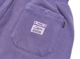 STIGMA(スティグマ)   SCRAPE PIGMENT HEAVY SWEAT JOGGER PANTS PURPLE