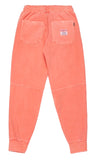 STIGMA(スティグマ)   SCRAPE PIGMENT HEAVY SWEAT JOGGER PANTS ORANGE