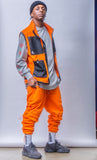 STIGMA(スティグマ)   TRIANGLE FLEECE JOGGER PANTS ORANGE