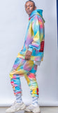 STIGMA(スティグマ)   DOT TIE DYE HEAVY SWEAT JOGGER PANTS MULTI