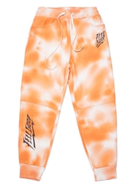 STIGMA(スティグマ)  DOT TIE DYE HEAVY SWEAT JOGGER PANTS ORANGE