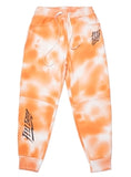 STIGMA(スティグマ)  DOT TIE DYE HEAVY SWEAT JOGGER PANTS ORANGE