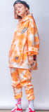 STIGMA(スティグマ)  DOT TIE DYE HEAVY SWEAT JOGGER PANTS ORANGE