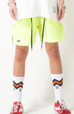 STIGMA(スティグマ)  RUBBER SHORT PANTS NEON GREEN