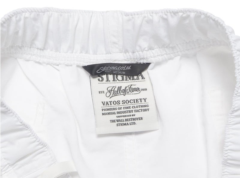 STIGMA(スティグマ)  S TECH SHORT PANTS WHITE
