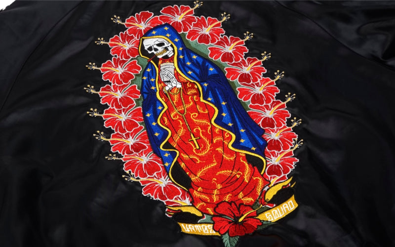 STIGMA(スティグマ)  GUADALUPE REVERSIBLE SOUVENIR JACKET BLACK