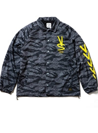 STIGMA(スティグマ) PAINT OVERSIZED COACH JACKET CAMOUFLAGE