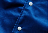STIGMA(スティグマ) CROW VELVET OVERSIZED COACH JACKET BLUE
