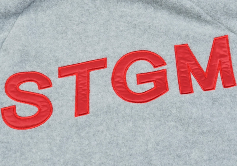STIGMA(スティグマ)  STGM OVERSIZED FLEECE TRACK JACKET GREY