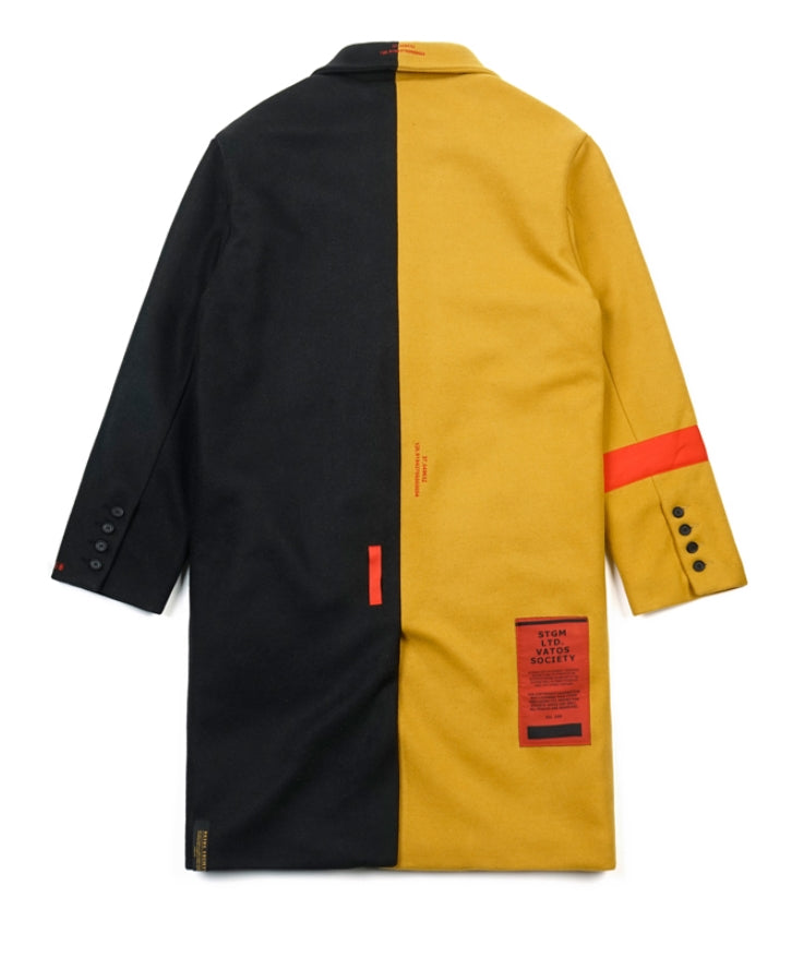 STIGMA(スティグマ)  INFAMOUS OVERSIZED WOOL COAT MUSTARD