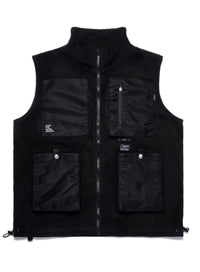 STIGMA(スティグマ)  FLIGHT FLEECE VEST BLACK