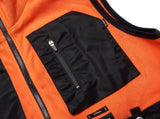 STIGMA(スティグマ)  FLIGHT FLEECE VEST ORANGE