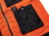 STIGMA(スティグマ)  FLIGHT FLEECE VEST ORANGE