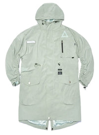STIGMA(スティグマ)  TRIANGLE OVERSIZED FISHTAIL PARKA OLIVE