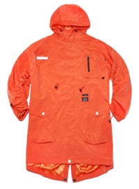 STIGMA(スティグマ)  TRIANGLE OVERSIZED FISHTAIL PARKA ORANGE