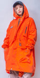 STIGMA(スティグマ)  TRIANGLE OVERSIZED FISHTAIL PARKA ORANGE