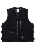 STIGMA(スティグマ)  WASHED TECH VEST BLACK