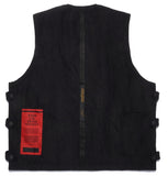 STIGMA(スティグマ)  WASHED TECH VEST BLACK