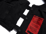 STIGMA(スティグマ)  WASHED TECH VEST BLACK