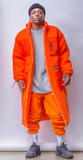 STIGMA(スティグマ)  TRIANGLE OVERSIZED SHEARLING COAT ORANGE