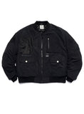 STIGMA(スティグマ)   WASHED TECH OVERSIZED MA-1 JACKET BLACK