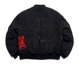 STIGMA(スティグマ)   WASHED TECH OVERSIZED MA-1 JACKET BLACK