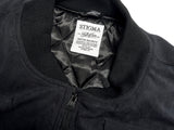 STIGMA(スティグマ)   WASHED TECH OVERSIZED MA-1 JACKET BLACK