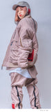 STIGMA(スティグマ)   WASHED TECH OVERSIZED MA-1 JACKET BEIGE