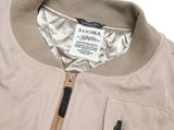 STIGMA(スティグマ)   WASHED TECH OVERSIZED MA-1 JACKET BEIGE