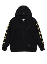 STIGMA(スティグマ)  VS ZIPUP HOODIE BLACK