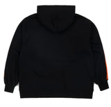 STIGMA(スティグマ)  LINE SPORTS HEAVY SWEAT OVERSIZED HOODIE BLACK