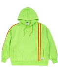 STIGMA(スティグマ)  LINE SPORTS HEAVY SWEAT OVERSIZED HOODIE NEON GREEN