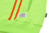 STIGMA(スティグマ)  LINE SPORTS HEAVY SWEAT OVERSIZED HOODIE NEON GREEN