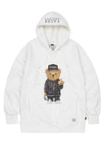 STIGMA(スティグマ)  COMPTON BEAR HOODIE WHITE